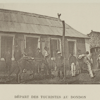Départ des touristes au Dondon