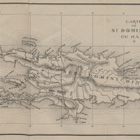 Carte de St. Domingue ou Haïti