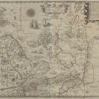 Exacta et accurata delineatio cum orarum maritimarum tum etiam locotum terrestrium quae in…