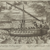 Naves celoces seu biremes, quibus Bello et transportandis mercibus utuntur Lusitani, et corum…