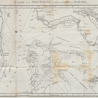 Le canal de la Providence et partie du banc de Bahama