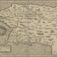 Limes Occidentis Quiuira et Anian. 1597.