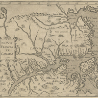 Nova Francia et Canada. 1597.