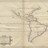 Americæ sive Indiæ occidentalis Tabula Generalis.