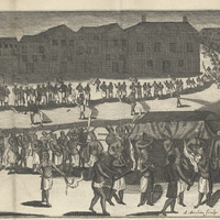 L'enterrement du Roy de la Mexique.