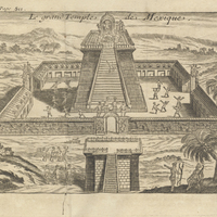 Le grand Temple des Mexique.