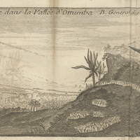 A. Descente des Cortez dans la Vallée Bataille dans la Vallée d'Ottumba B. General des Mexiquains.
