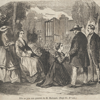 Elle se jeta aux genoux de M. Michaud.