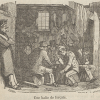 Une halte de forçats.