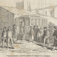Voiture cellulaire, nouveau système de transport des condamnés