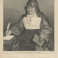 LA R. mère Anne Marie Javouhey, fondatrice de la congrégation de Saint Joseph de Cluny, d'après un…