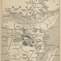 Carte de l'Afrique orientale