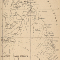 [Carte du contesté franco-brésilien]