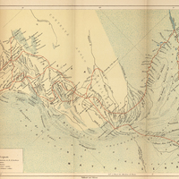 CARTE DES SOURCES des Rivières TAKUTU, MAPOUERRE TROMBETTA, ESSEQUIBO &. Levée par H.A. Coudreau…