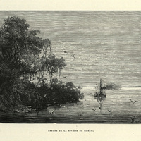Entrée de la rivière du Maroni