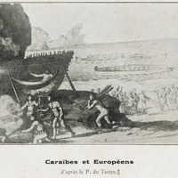 Caraïbes et européens d'après le P. du Tertre
