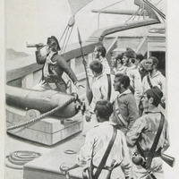 Victor Hughes approche de la Guadeloupe