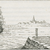 Voilier rentrant au port
