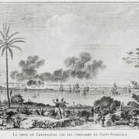La prise de Carthagène par les corsaires de Saint-Domingue