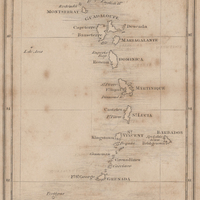 A map of the Caribbee islands in the West indies