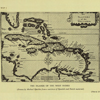 The Islands of the West Indies (drawn by Michael Sparkes from a mixture of Spanish and Dutch…