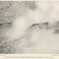 At the Bottom of the Boiling Fountain Crater, Dominica - a hot corner.