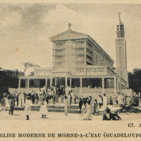Eglise moderne de Morne-à-l'eau ( Guadeloupe )