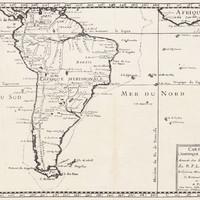 Carte de  l'Amérique méridionale dressée sur les observations du R.P.L. Feuillée