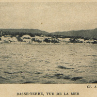 Basse-Terre, vue de la mer