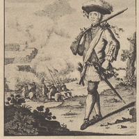 Captain Hen Morgan before Panama, which he took from the Spaniards. Le capitaine H. Morgan devant…