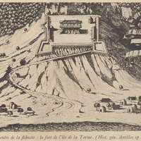 Le centre de la flibuste: le fort de l'ile de la Tortue. (Hist. gén. Antilles op cit.)