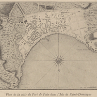 Plan de la ville du Port de Paix dans l'Ile de Saint-Domingue.