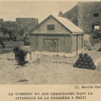 Le tombeau du Roi Christophe dans la citadelle de la Ferrière à Haïti