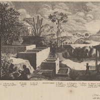 Indigoterie. (Tiré de l'Histoire Générale des Antilles. Op.cit.)