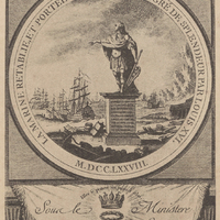 La Marine rétablie et portée au plus haut de degré de splendeur par Louis XVI (MDCCLXXVIII)
