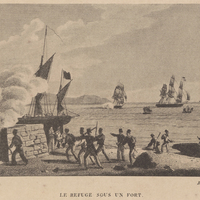 Le refuge sous un fort
