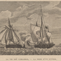La vie des corsaires. - La prise d'un cutter.