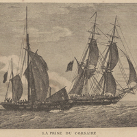 La prise du corsaire.