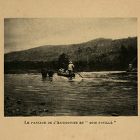 Le passage de l'Artibonite en  « bois fouillé »