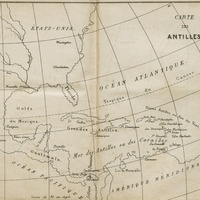 Carte des Antilles