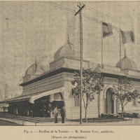 Fig. 2. — Pavillon de la Tunisie. — M. Maurice Yvon, architecte