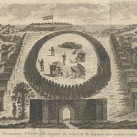 Promotion d'Otho à la dignité de général de l'armée des nations unies