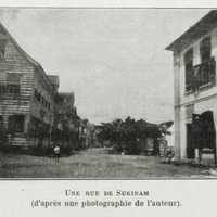 Une rue de Surinam