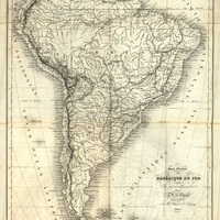 Carte générale de l'Amérique du Sud