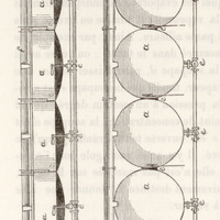 Coupe longitudinale et une coupe transversale de sept évaporateurs : figure 27
