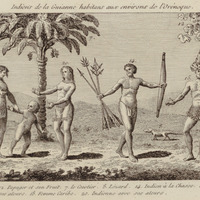 Indiens de la Guiane aux environs de l'orenoque