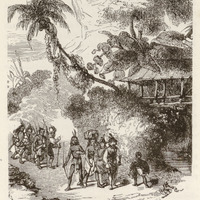 Quelques indiens servaient de guides aux espagnols