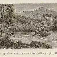 Et appelant à son aide les autres indiens...