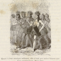 Quand à leur musique militaire, elle n'était pas moins bizarre que leur accoutrement