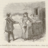 Cet homme était Balboa, le gouverneur de Sainte-Marie...